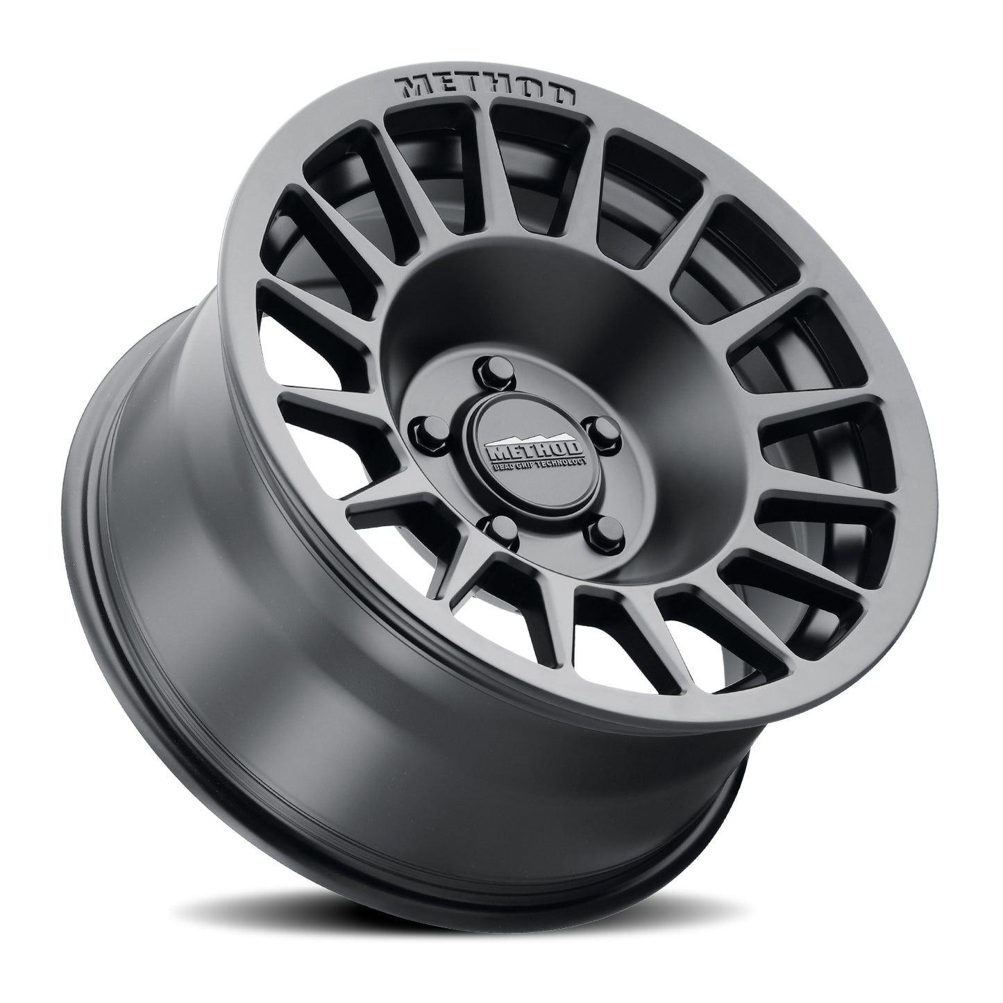 Method Aluminum Wheels 17x8.5 Bead Grip MR707 Bolt Pattern 5 On 108 Offset 38 Lip Size 0 Matte Black MB