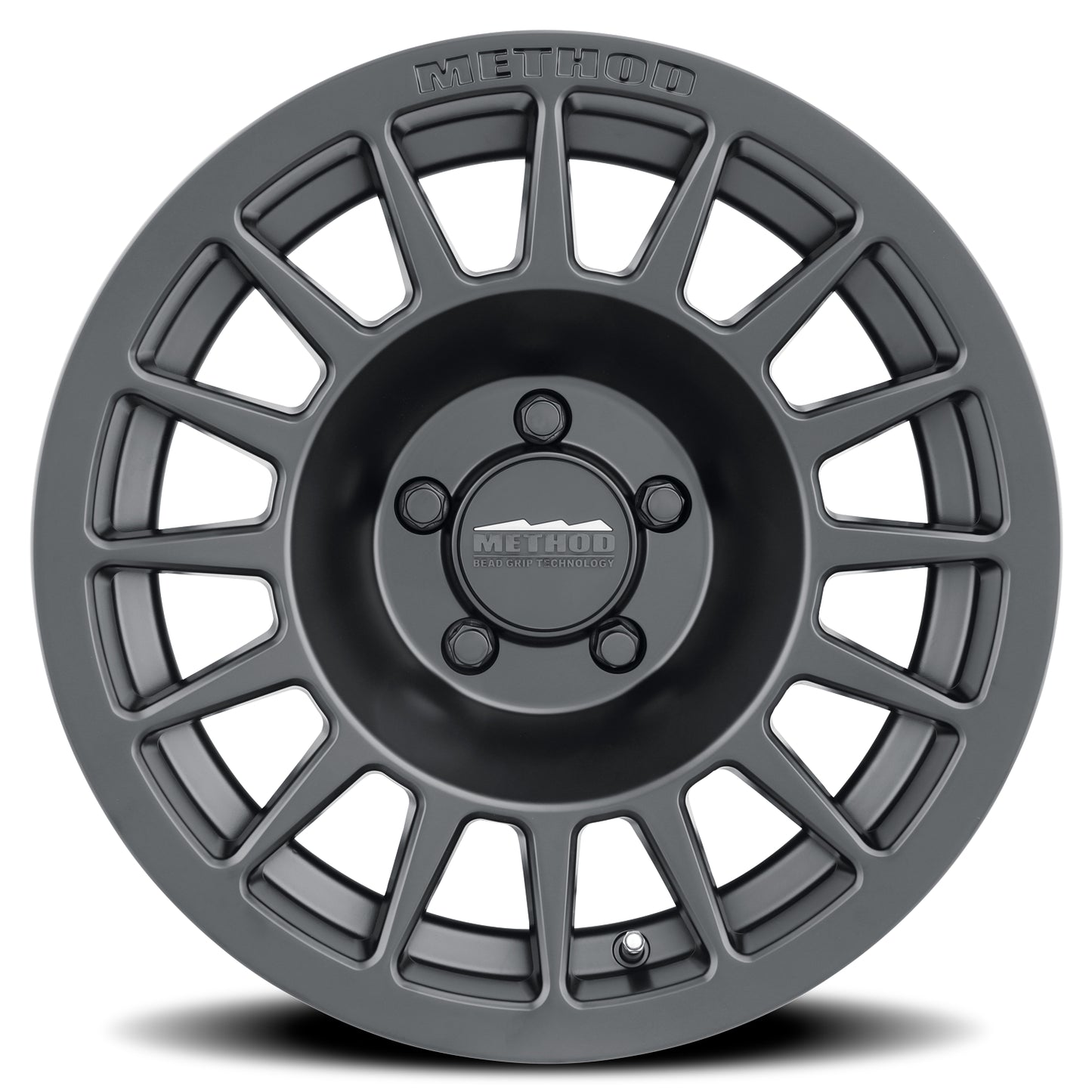 Method Aluminum Wheels 17x8.5 Bead Grip MR707 Bolt Pattern 5 On 108 Offset 38 Lip Size 0 Matte Black MB