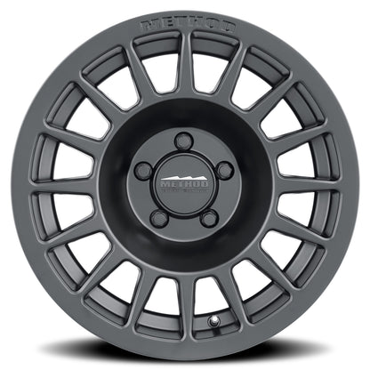 Method Aluminum Wheels 17x8.5 Bead Grip MR707 Bolt Pattern 5 On 108 Offset 38 Lip Size 0 Matte Black MB