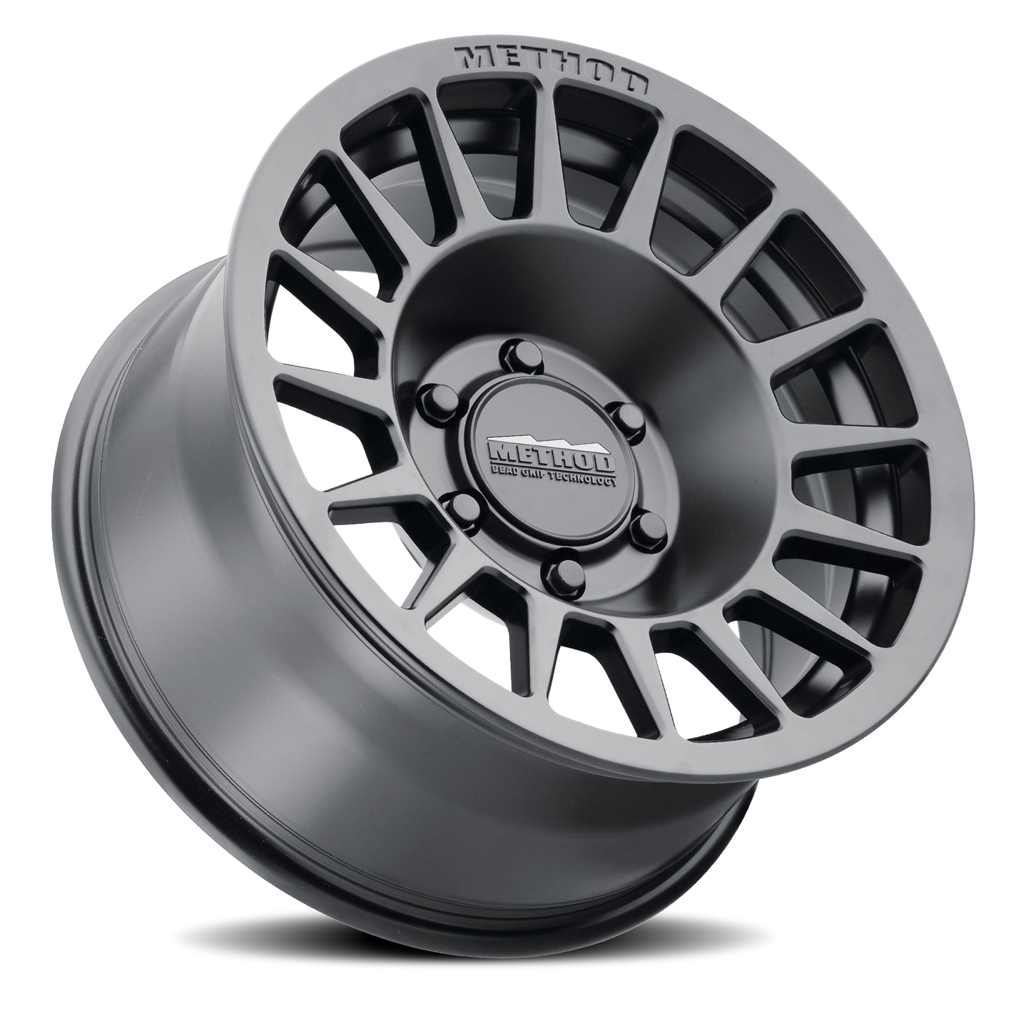 Method Aluminum Wheels 18x9 Bead Grip MR707 Bolt Pattern 6 On 135 Offset 18 Lip Size 0 Matte Black MB