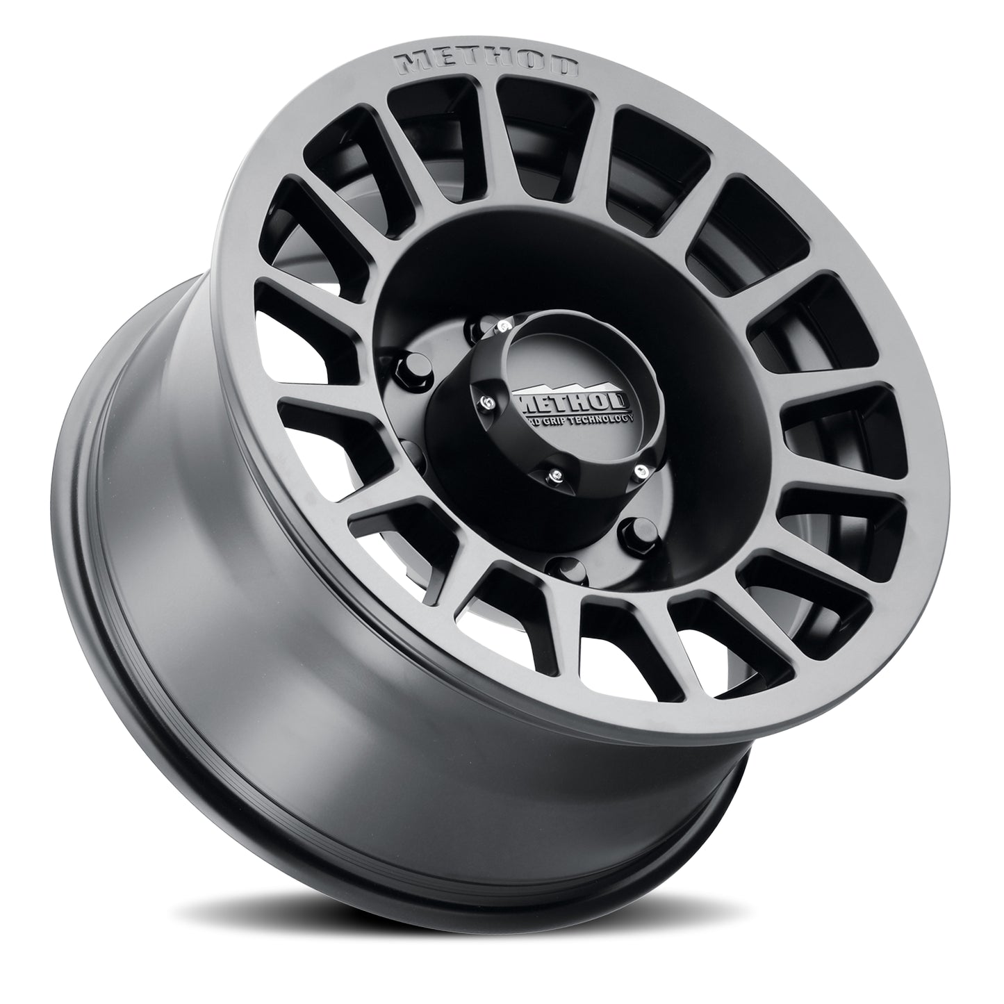 Method Aluminum Wheels 18x9 Bead Grip MR707 Bolt Pattern 8 On 180 Offset 18 Lip Size 0 Matte Black MB