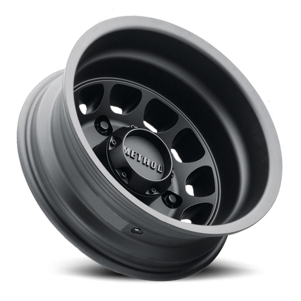 Method Aluminum Wheels 16x5.5 MR901 Dually Bolt Pattern 6 On 205 Offset -138 Lip Size 1.77 Matte Black