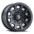 Thrust 17 X 8.5 Satin Black, ICON Alloys