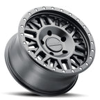Raceline Aluminum Wheels 17x9 Ryno 951B Satin Black -12 Offset 5 on 127 Bolt Pattern 78.1 Bore