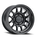 Raceline Aluminum Wheels 17x9 Rogue 958B Satin Black -12 Offset 8 on 165.1 Bolt Pattern 130.81 Bore