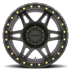 Method Aluminum Wheels 17x9 Beadlock MR106 Bolt Pattern 5 On 127 Offset -44 Lip Size 0 Matte Black MB