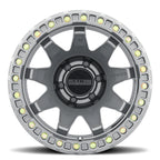 Method Aluminum Wheels 17x9 MR108 Bolt Pattern 6 On 139.7 Offset -44 Lip Size 0.63 Gloss Titanium GY