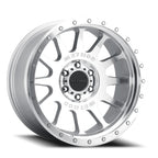 Method Aluminum Wheels 20x10 NV MR605 Bolt Pattern 8 On 170 Offset -24 Lip Size 2.83 Machined Silver SL Clear Coat