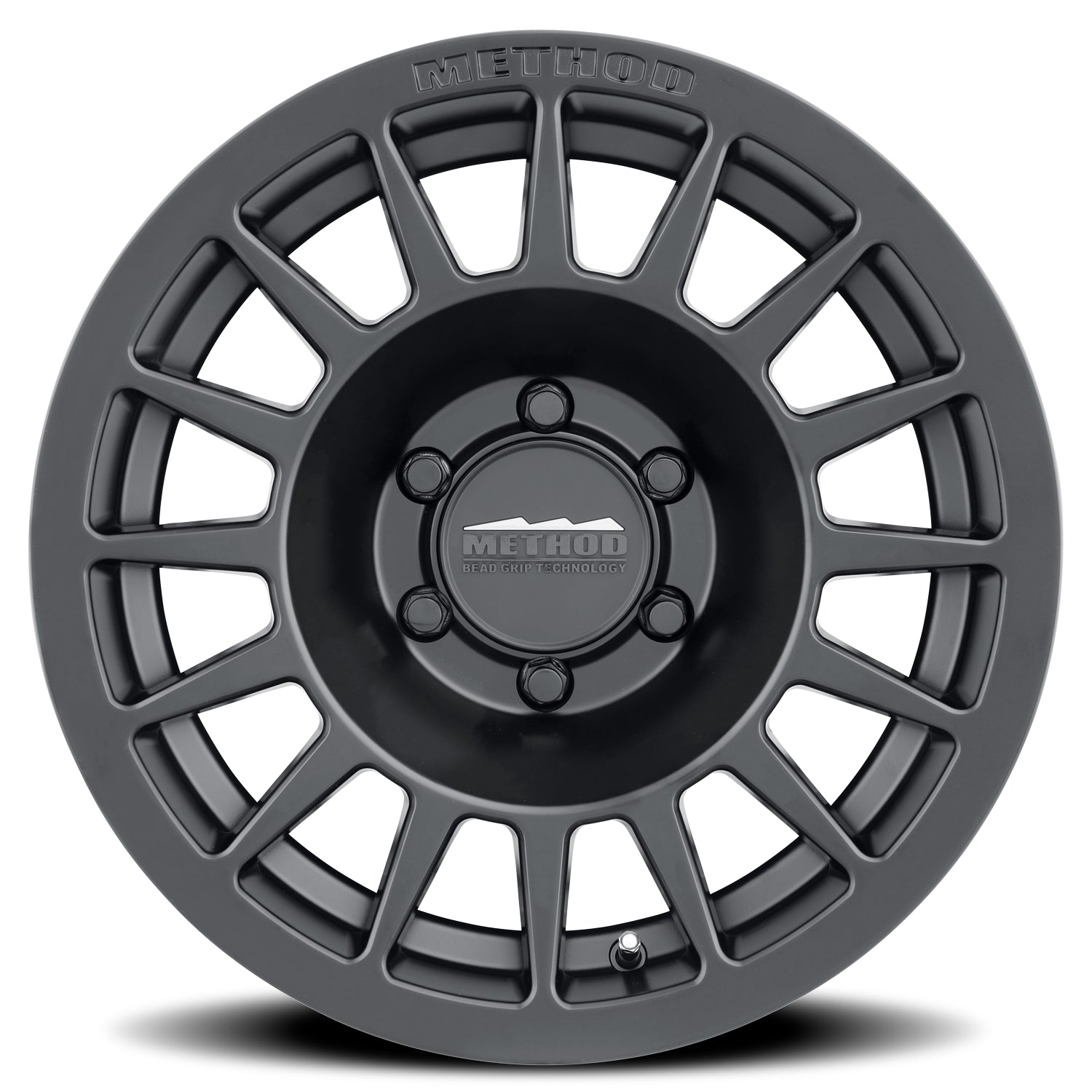 Method Aluminum Wheels 17x7.5 Bead Grip MR707 Bolt Pattern 6 On 130 Offset 50 Lip Size 0 Matte Black MB