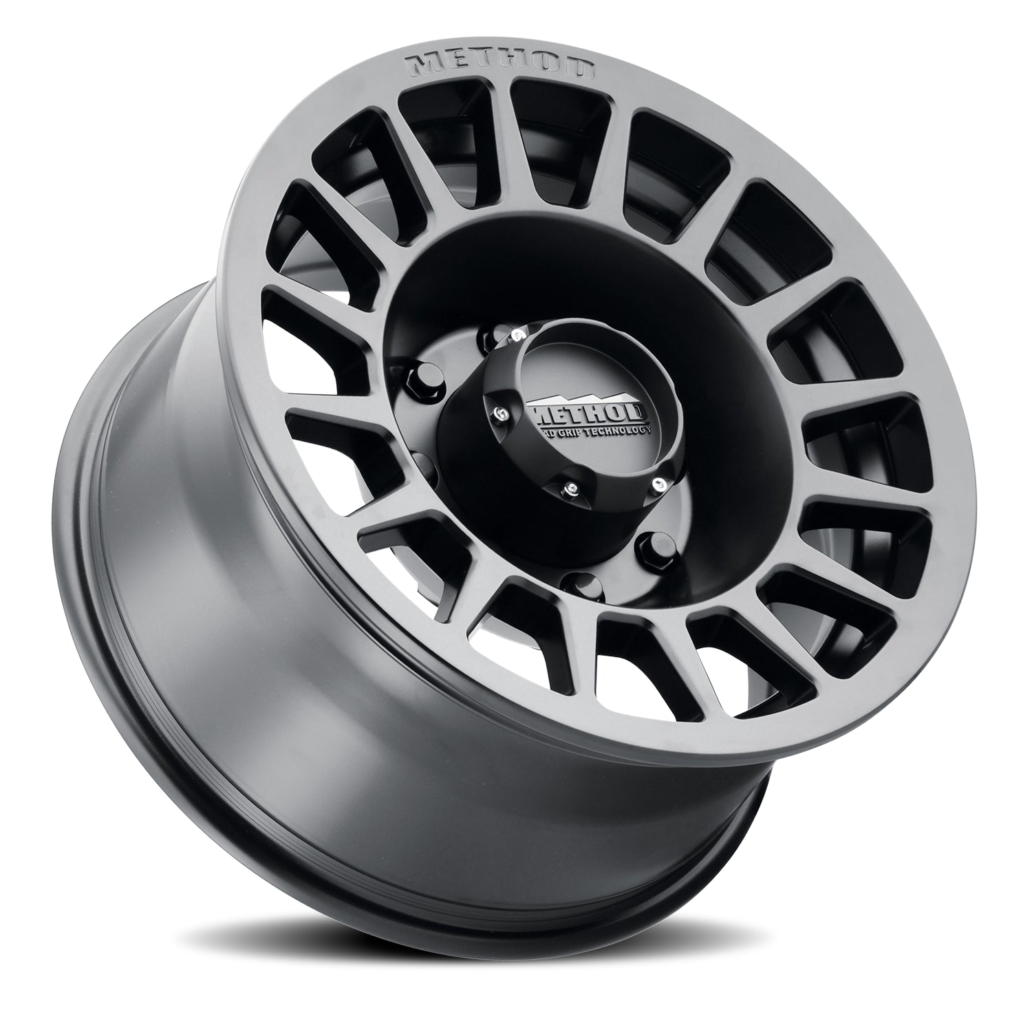 Method Aluminum Wheels 18x9 Bead Grip MR707 Bolt Pattern 8 On 170 Offset 18 Lip Size 0 Matte Black MB
