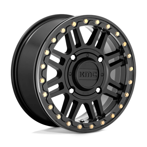 CAGE UTV BL 15X6 4X137 S-BLK BLK-RG +38