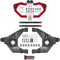 Camburg 21-25 Ford Bronco Trail Series L/T Kit w/ Axles (BILLET XJ UCA) (RED)