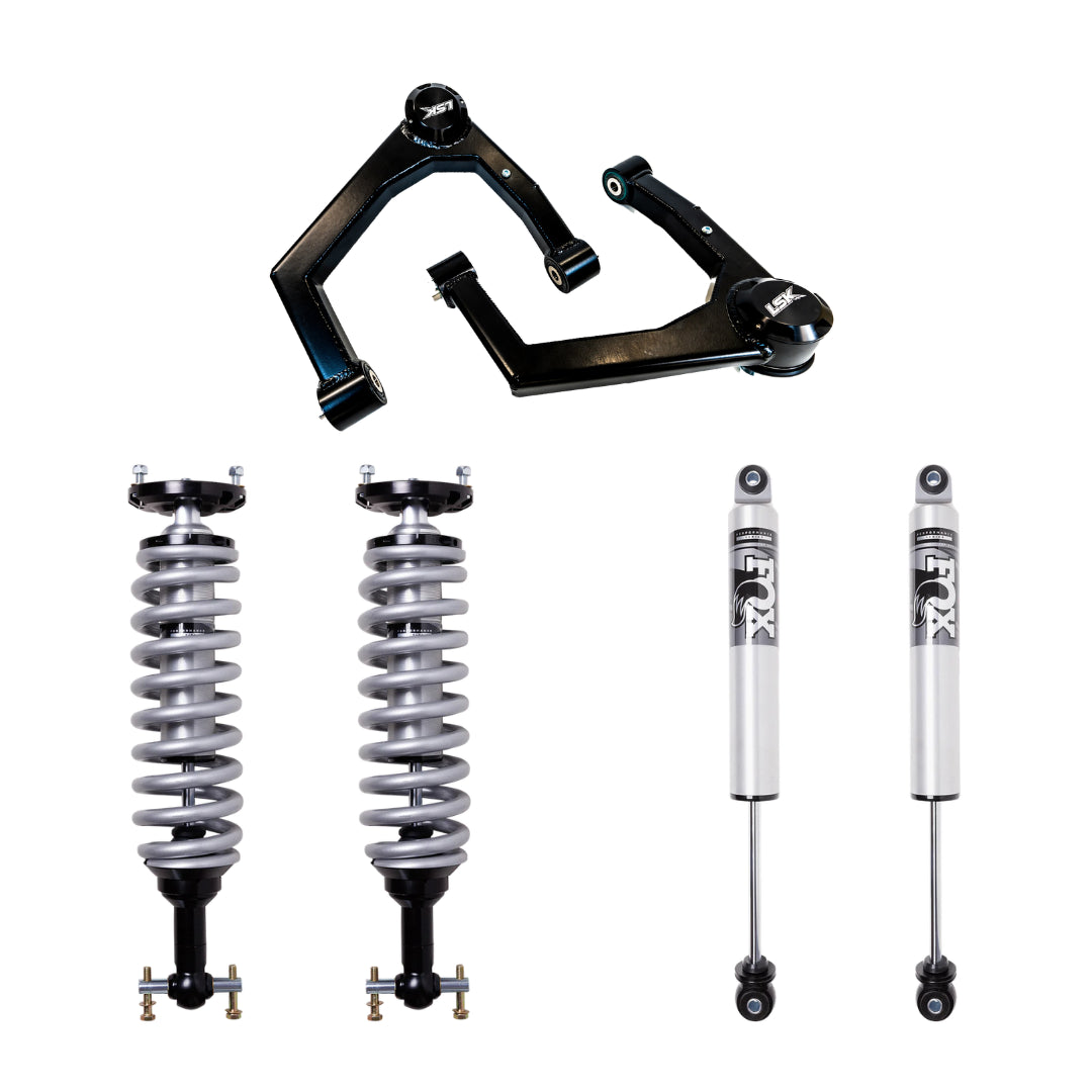 19-26 GM 1500 LSK Stage 1 Mid Travel Kit with Fox 2.5 IFP Shocks