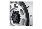 ICON Hammer Pro 17x8.5 / 6x5.5 / 0mm / 4.75in BS - Silver Machined