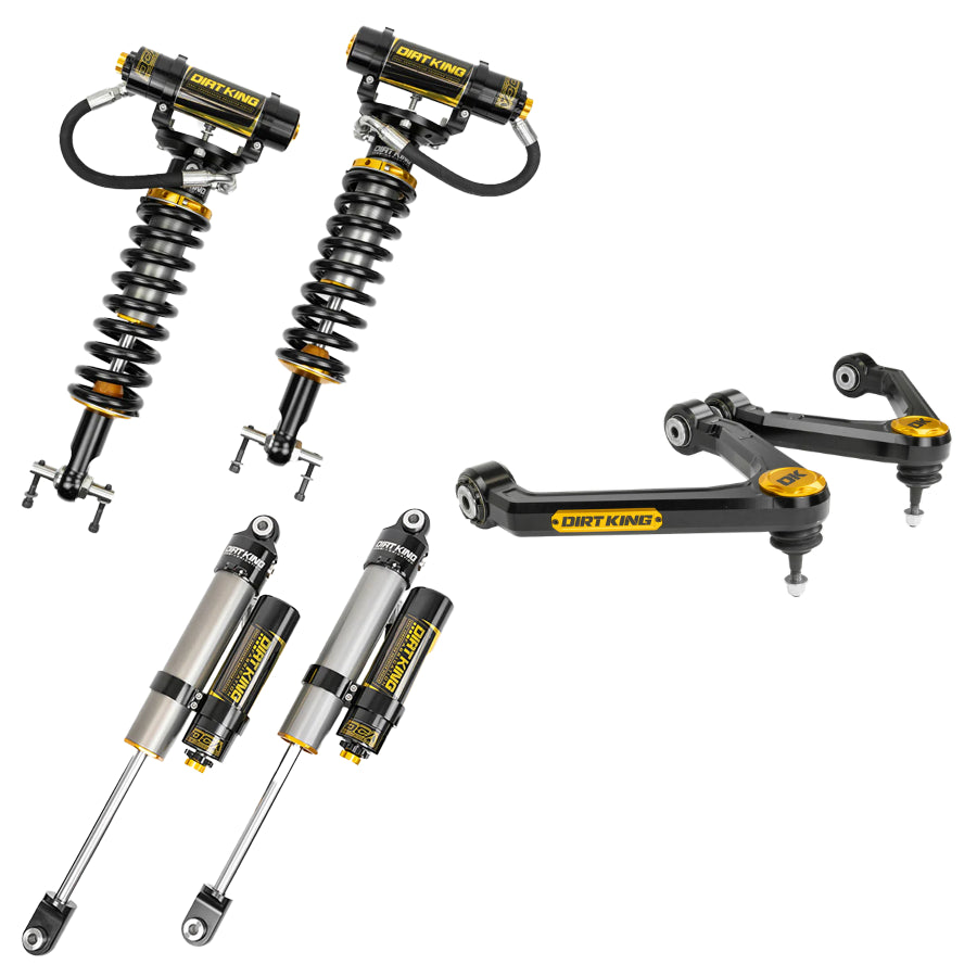 07-18 GM 1500 Dirt King Stage 3 Mid Travel Kit with Dirt King 2.5 DCA Shocks