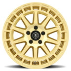 Journey 17 X 8 Gloss Gold, ICON Alloys