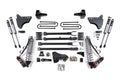 4 Inch Lift Kit w/ 4-Link FOX 2.5 Performance Elite Coil-Over Conversion Ford F250/F350 Super Duty 11-16 4WD Diesel BDS Suspension
