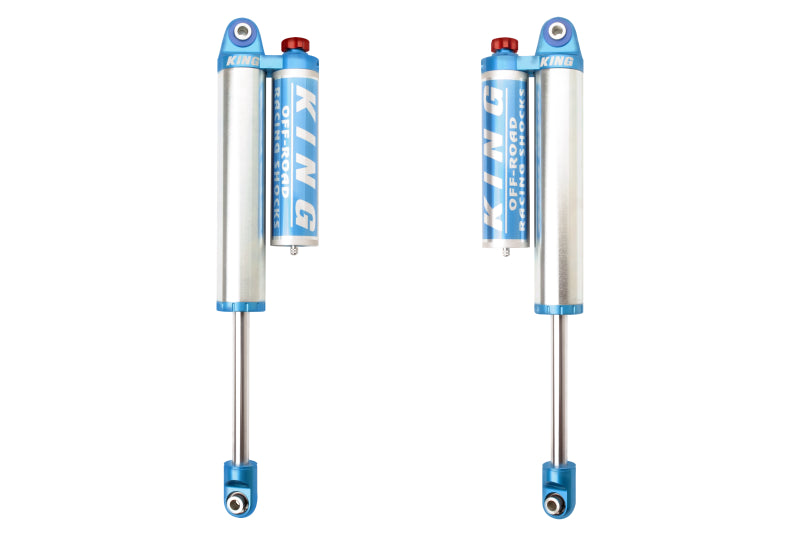 King Shocks 00-10 Chevrolet Silverado 2500/3500/HD Rear 2.5 Dia Piggyback Res Shock w/Adj (Pair)