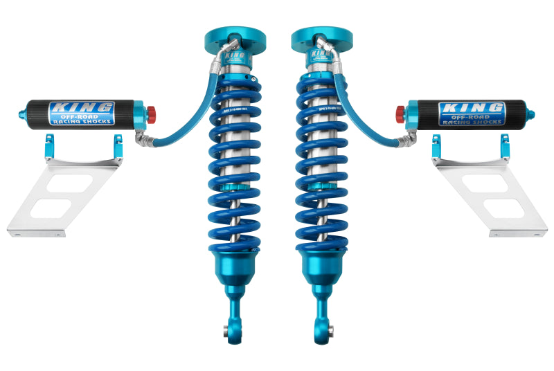 King Shocks 2007+ Toyota Tundra 2.5 Dia Front Coilover w/Remote Reservoir w/Adjuster (Pair)