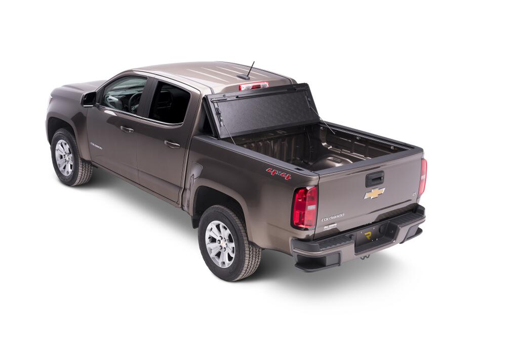 BAKFlip G2 Hard Folding Truck Bed Cover Rails Mounted Low Enough To Use Standard C Clamps 2004-2012 Colorado/Canyon BAK