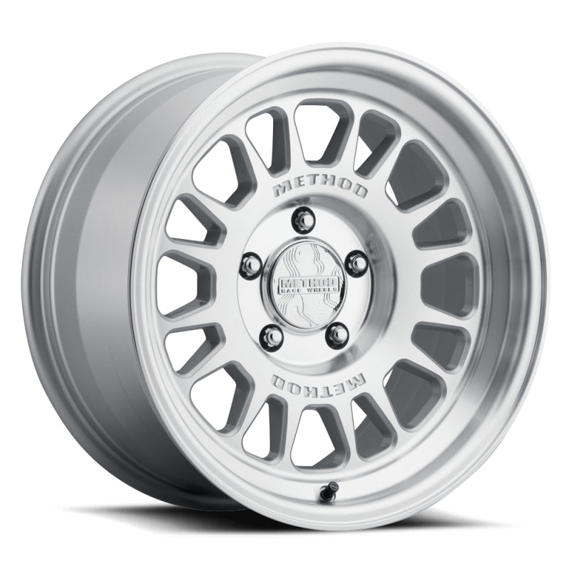 Method MR318 17x8.5 / 5x5 BP / 0mm Offset / 71.50 CB Machined-Clear Coat
