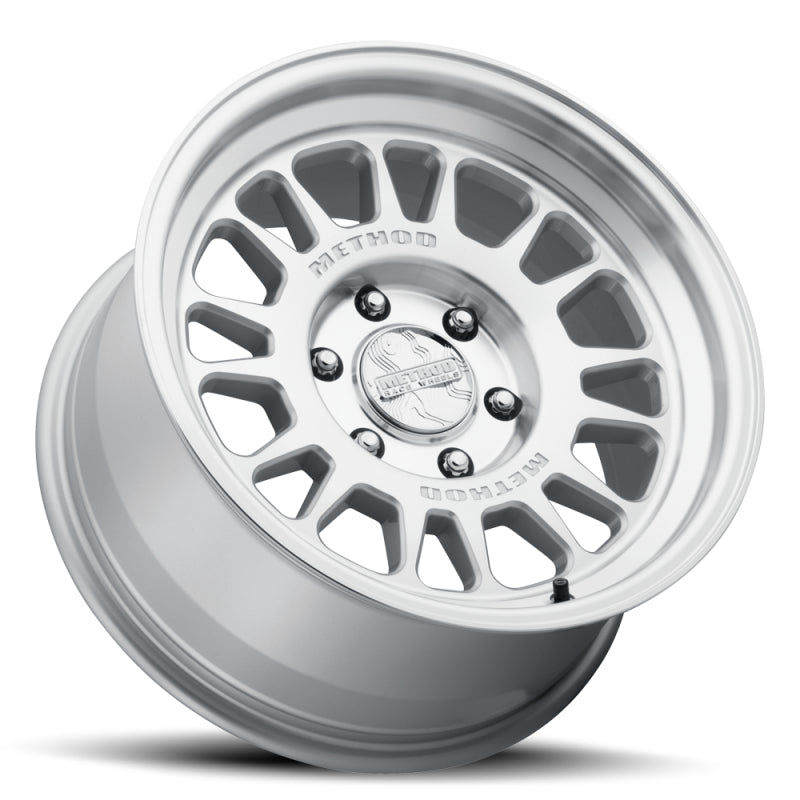 Method MR318 17x8.5 / 5x5 BP / 0mm Offset / 71.50 CB Machined-Clear Coat