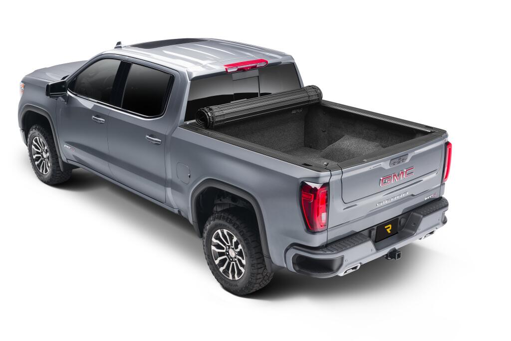 Revolver X4s Hard Rolling Truck Bed Cover 2019-2026 (New Body Style) GMC Sierra (with CarbonPro Bed) 5 Foot 9 Inch Bed BAK