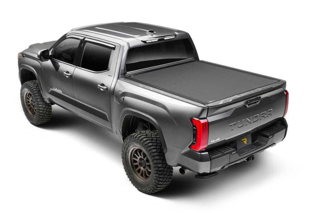 Revolver X4s Hard Rolling Truck Bed Cover 2022-2026 Toyota Tundra with or without Deck Rail System without Trail Special Edition Storage Boxes BAK
