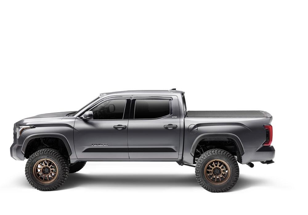 Revolver X4s Hard Rolling Truck Bed Cover 2022-2026 Toyota Tundra with or without Deck Rail System without Trail Special Edition Storage Boxes BAK