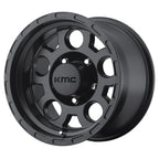 KM522 ENDURO 17X9 6X5.5 M-BLK -6MM