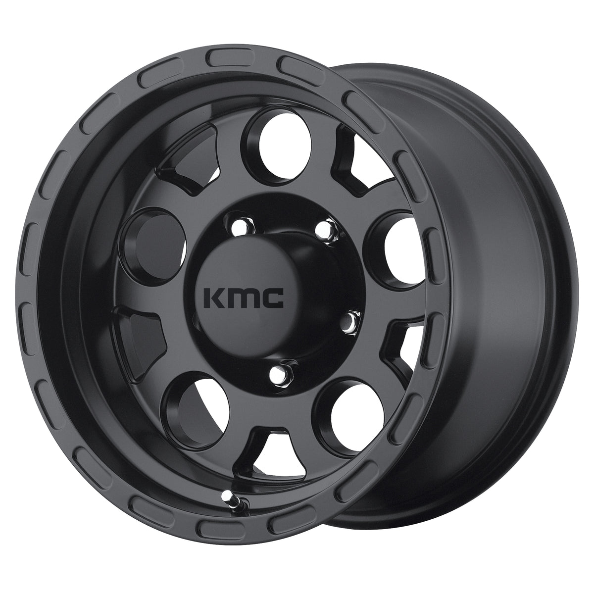 KM522 ENDURO 17X9 6X5.5 M-BLK -6MM