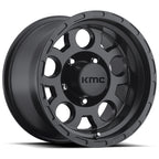 KM522 ENDURO 17X9 6X5.5 M-BLK -6MM