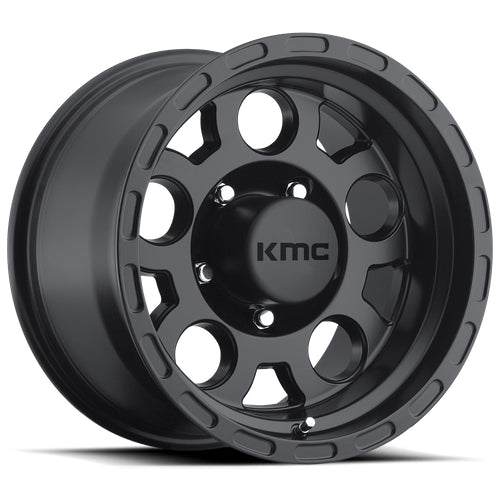 KM522 ENDURO 17X9 6X5.5 M-BLK -6MM