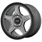 KM721 16X7 5X4.5 S-GRAY BLK LP 15MM