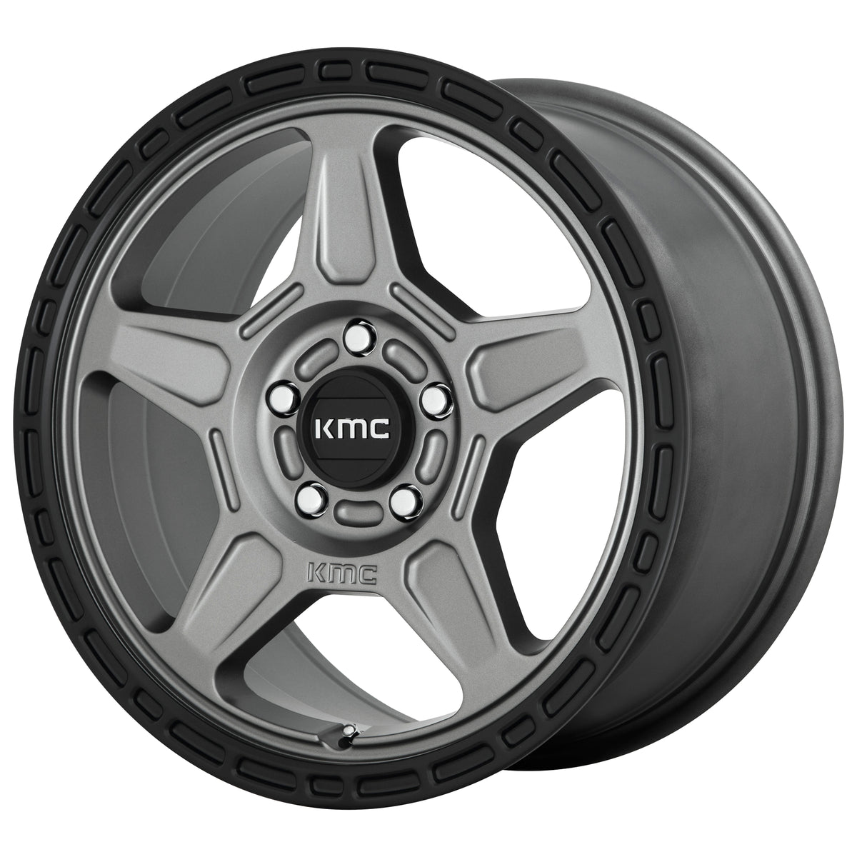 KM721 16X7 5X4.5 S-GRAY BLK LP 15MM