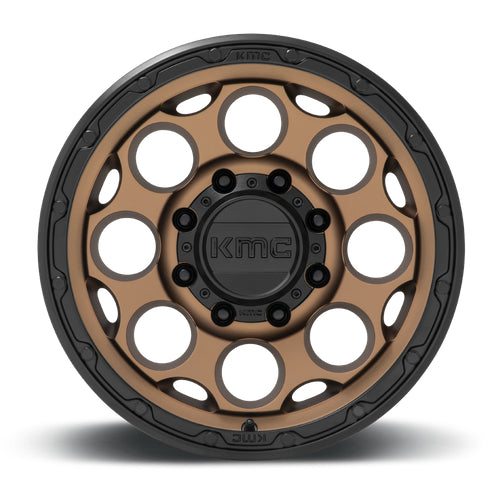 KM541 17X8.5 8X6.5 M-BRZ BLK LP 00MM