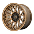 KM722 TECHNIC 18X9 6X5.5 BRONZE +18