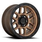 KM544 17X9 8X6.5 M-BRZ BLK LP -12MM