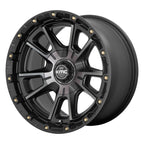 KM100 17X9 6X135/5.5 S-BLK GTCC -12MM