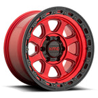 KM548 20X9 5X5.0 C-RED BLK-LP 18MM