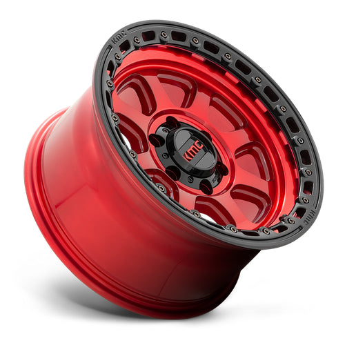 KM548 17X9 6X5.5 C-RED BLK-LP 00MM