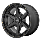 KM101 17X9 6X135/5.5 S-BLK -12MM