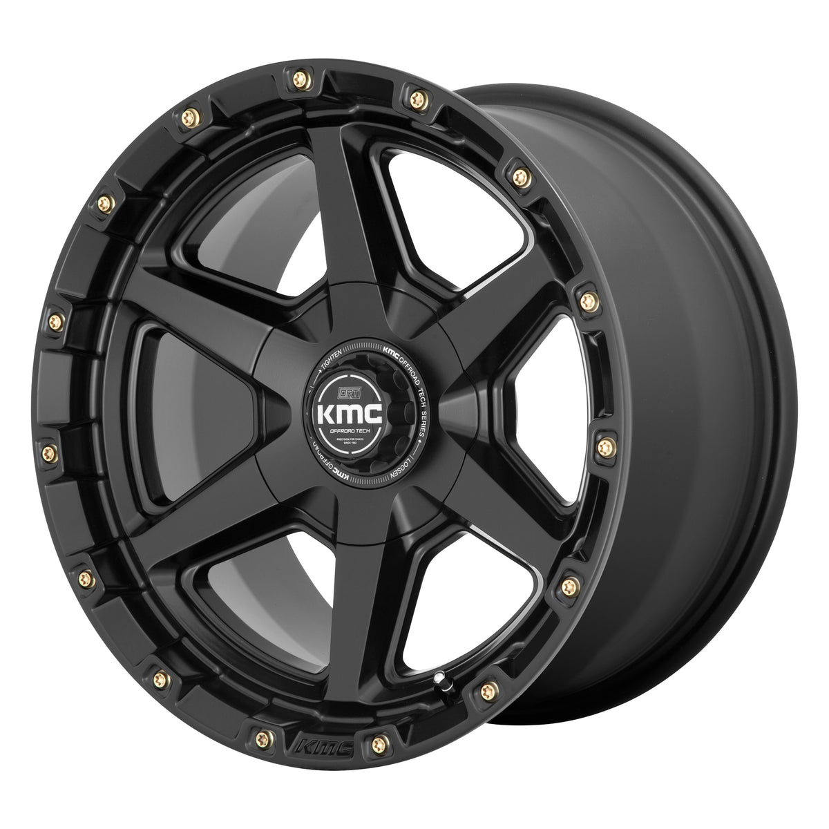 KM101 17X9 6X135/5.5 S-BLK -12MM
