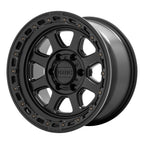 KM548 17X9 5X5.0 S-BLK GB-LP -12MM