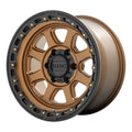 KM548 18X9 8X6.5 M-BRZ BLK-LP 00MM