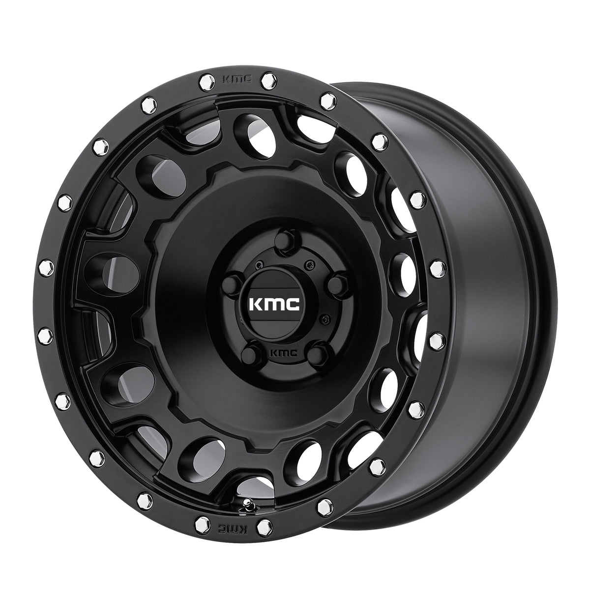 KM529 17X8.5 5X5.0 S-BLK 34MM