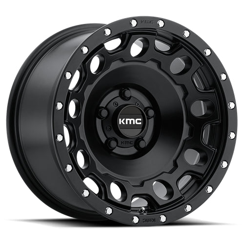 KM529 17X8.5 5X5.0 S-BLK 34MM