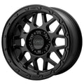 KM535 17X9 6X5.5 M-BLK -12MM