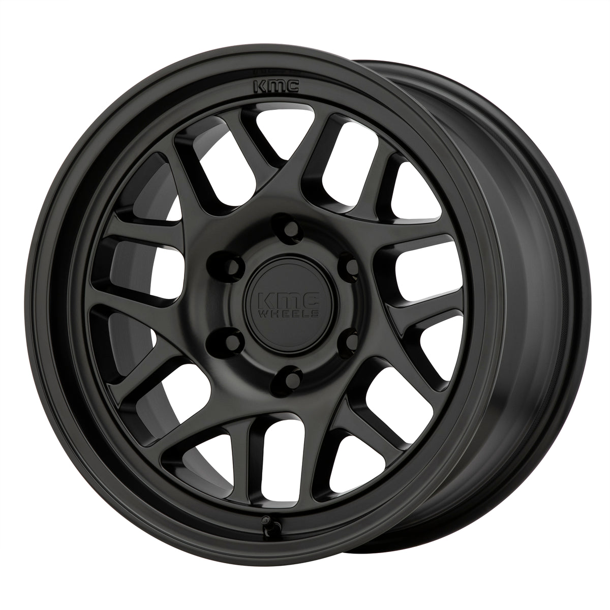 KM717 16X7 5X5.5 S-BLK +10MM