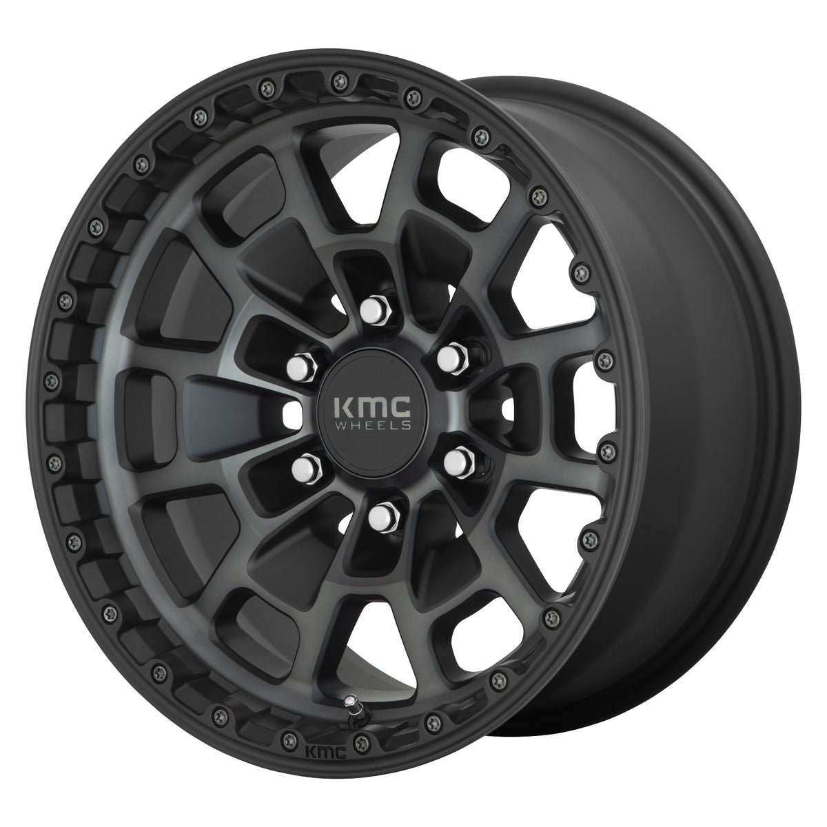 KM718 17X8.5 6X135 S-BLK GTCC 18MM